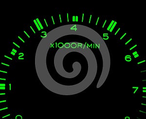 Car tachometer