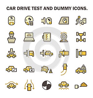 Car test icon