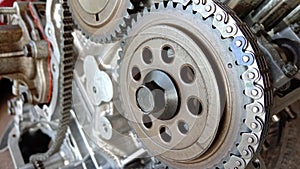 Car timing gear with chian india picture technical and technology