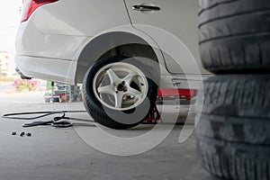 Car tire change Tires