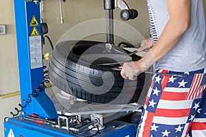 Car tire change Tires