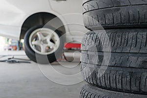 Car tire change Tires