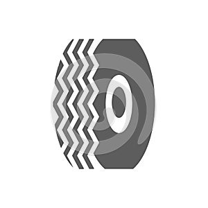 Car tire icon