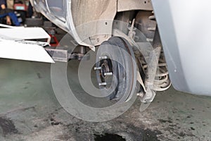 car in tire replacement service