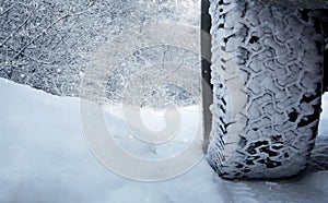 Auto pneumatico la neve 