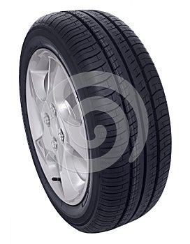 Car Tire Tyre Isolated