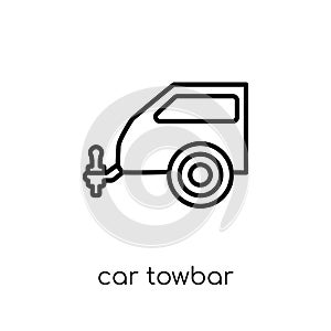 car towbar icon from Car parts collection.