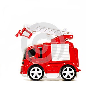 Car toy red fire truck