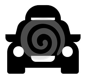 Car travel icon