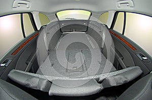 Car trunk inside