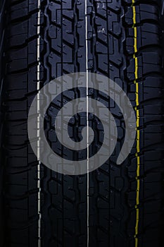 Car tyre vertical rubber tire texture pattern