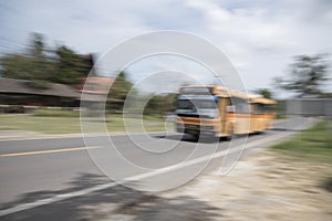 The car uses a blur speed