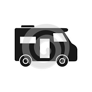 Car, van icon. Simple vector transport icons for ui and ux, website or mobile application