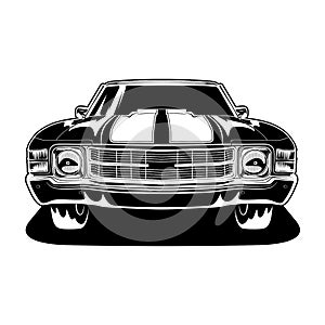 Car Vector Chevelle SS