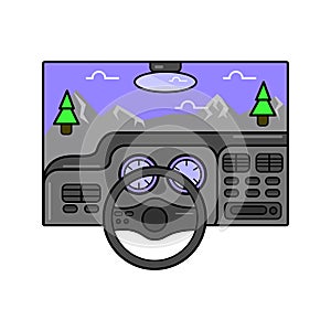 Car vector illustration icon