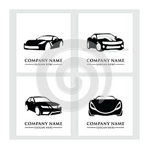 Car vector logo design template