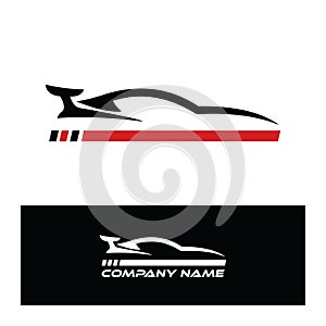 Car vector logo design template