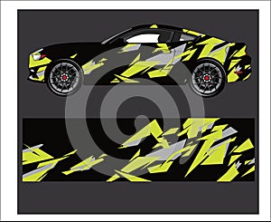 Car And Vehicle abstract racing graphic kit background for wrap and vinyl sticker