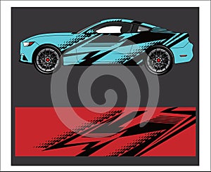 Car And Vehicle abstract racing graphic kit background for wrap and vinyl sticker