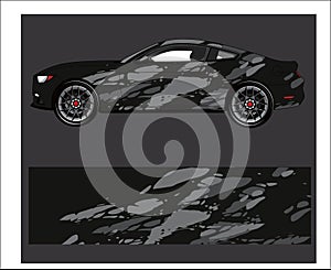 Car And Vehicle abstract racing graphic kit background for wrap and vinyl sticker