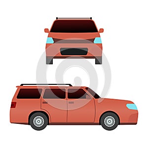 Car vehicle mini van transport type design travel race model sign technology style and generic automobile contemporary