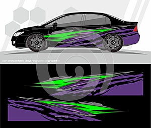Car and vehicles wrap decal Graphics Kit designs. ready to print and cut for vinyl stickers.