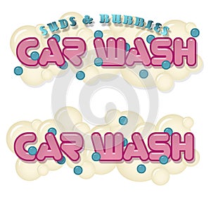 Car Wash Fundraiser Sign photo