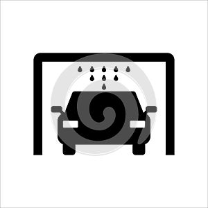 car wash icon vector illustration symbol