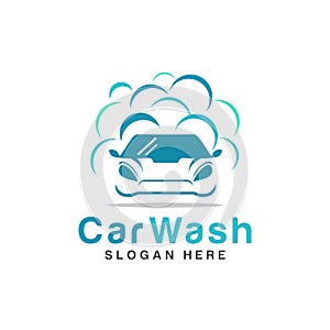 Car wash logo design vector Template, Car Wash Logo