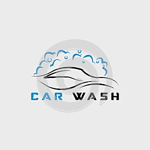 Car wash logo design vector template, Car Wash Logo,