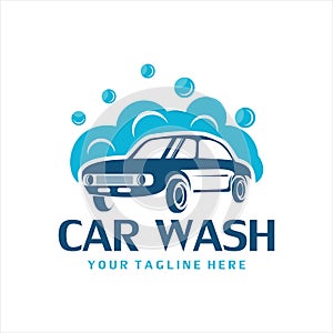 Car wash logo design vector Template, Car Wash Logo, Cleaning Car.