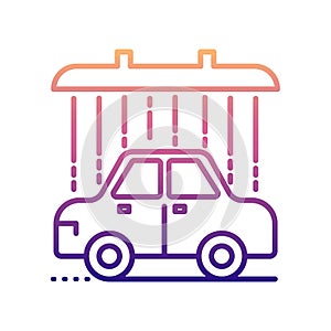 car wash nolan icon. Simple thin line, outline vector of Cars service and repair parts icons for ui and ux, website or mobile