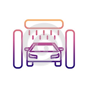 car wash nolan icon. Simple thin line, outline vector of Cars service and repair parts icons for ui and ux, website or mobile