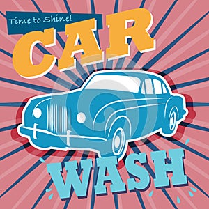 Car wash sign