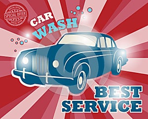 Car wash sign