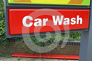 Car Wash Sign