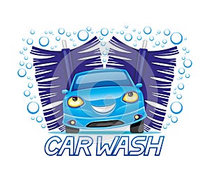 Car wash sign.