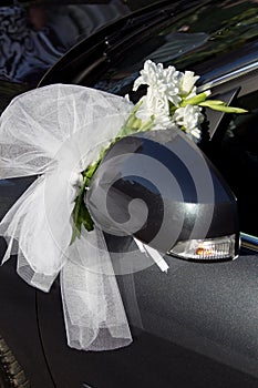Car wedding decoration