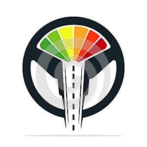 Car wheel vector icon design.