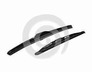Car wipers isolated on white background