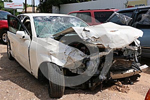 Car Wreck Texting photo