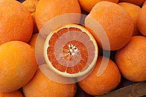 Cara Cara orange, Citrus sinensis 'Cara Cara' photo