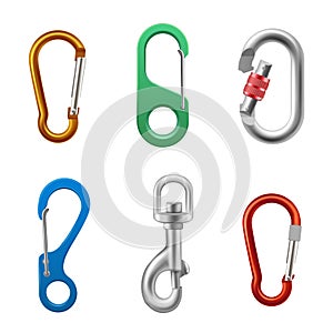 Carabineer bright set, quick link oval collection