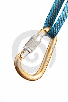 Carabiner and strap