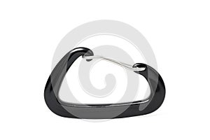 Carabiner on a white background