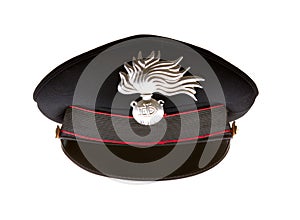 Carabiniere hat of italian carabinieri