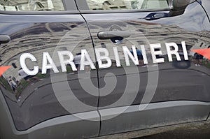 Carabinieri vehicle, italian police car