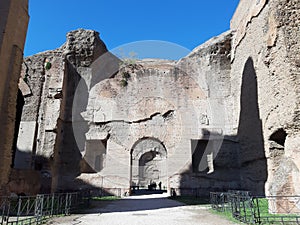 Caracalla therme in Rome photo