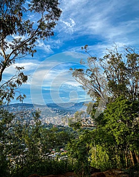 Caracas city view from Sabas nieves. Caracas