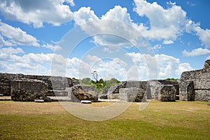 Caracol archeological site of Mayan civilization in Western Belize photo